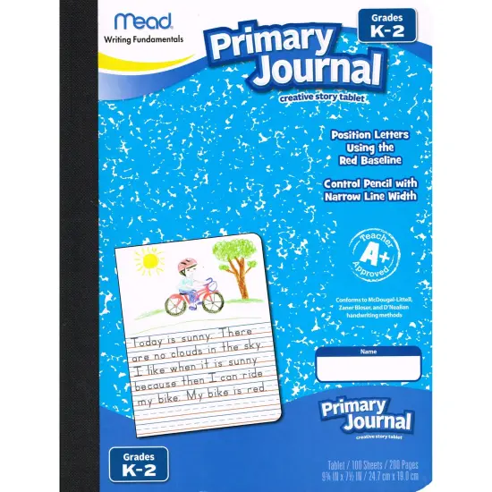 Primary Journal Half Page Ruled, 100 Sheets {1}
