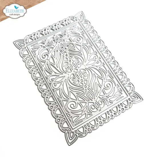 Elizabeth Craft Metal Die-Elegant Decorative Frame {3}