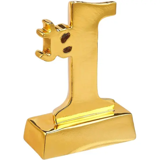 1st Place Trophy - Gold Award Trophy for Sports Tournaments, Competitions, Parties, 5.5 x 3.5 x 1.75 Inches {4}