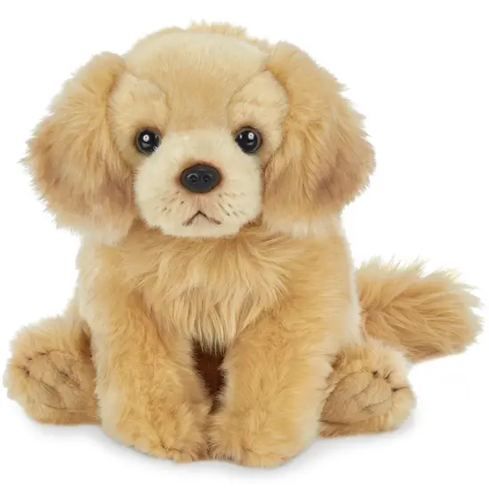 Bearington Goldie The Golden Retriever Stuffed Animal, 13 Inch Stuffed Puppy, For Ages 3-14 {1}