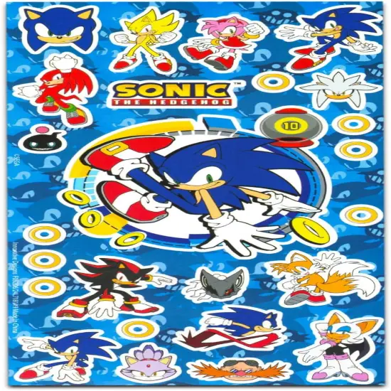 Sonic the Hedgehog Coloring Book for Kids {4}