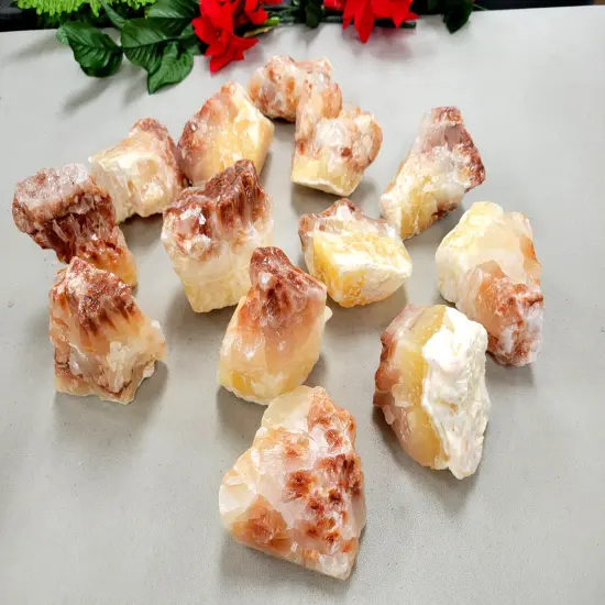 Jumbo Red Calcite Crystal Specimens from Mexico {7}