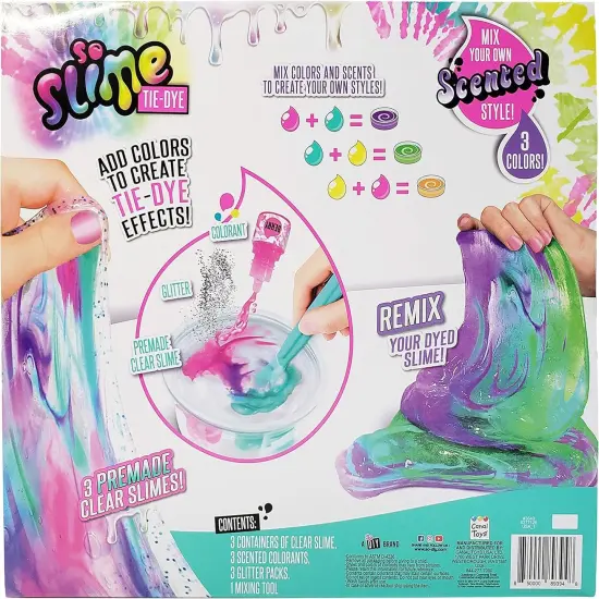 So Slime DIY Tie-Dye Scented Slime Kit for Kids {3}