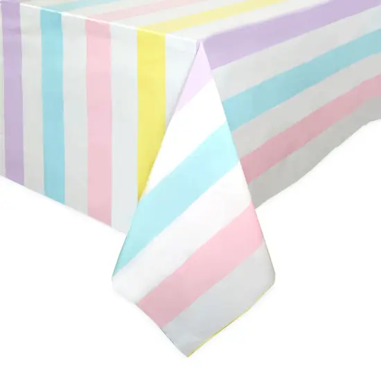 Ice Cream Birthday Party Decorations, Plastic Tablecloth (54 x 108 In, 3 Pack) Multicolor {5}