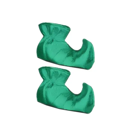 Women's Deluxe Costume Cloth Elf Shoes {1}
