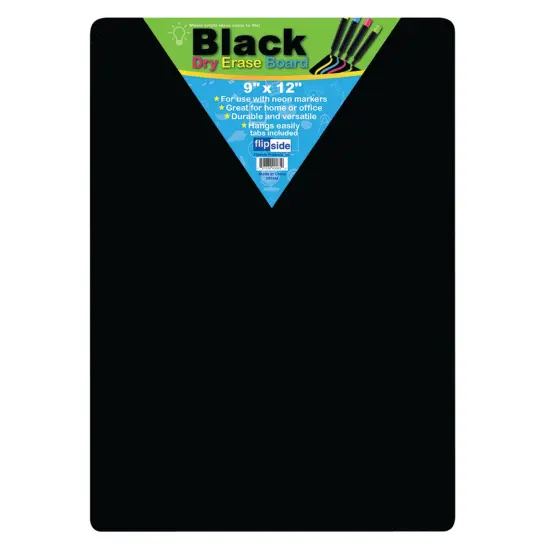 Black Dry Erase Boards, 9" x 12" {1}