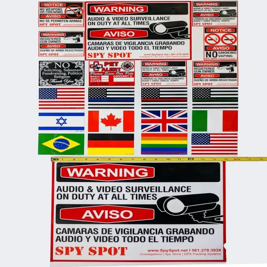 LGBT Rainbow Flag | Set of 4 | 4" x 2.5" | Decal Car Sticker Gay Pride Lesbian Bisexual Transgender Vinyl UV Resistant Weatherproof {4}