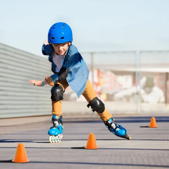 50 Pack Mini Cones for Classroom, Small Sports Markers for Soccer, Playground (Orange, 3 in) {2}