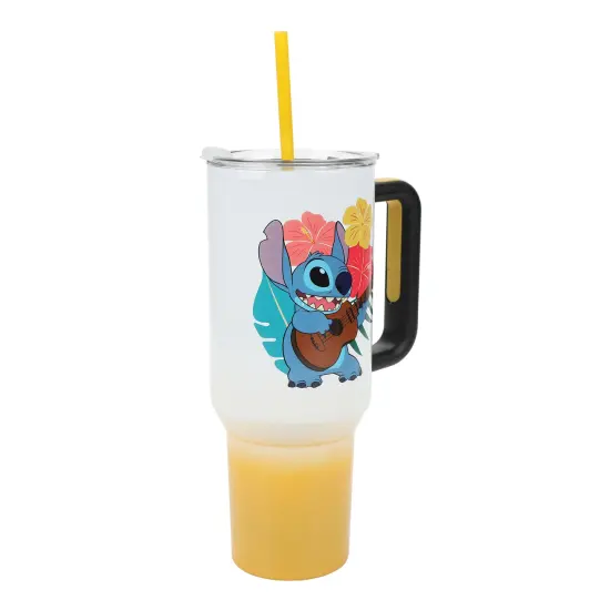Stitch Hawaiian 40oz Stainless Tumbler {4}