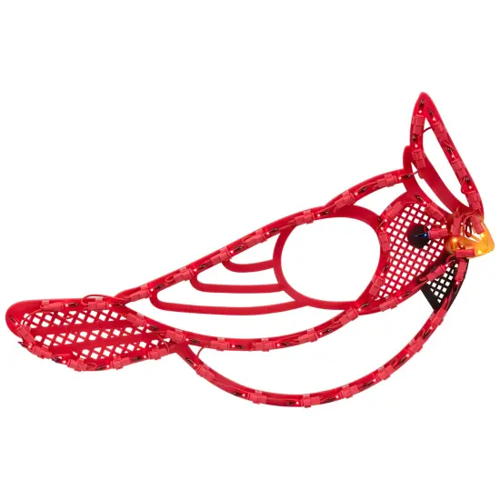 Northlight Lighted Cardinal Bird Christmas Window Silhouette - 12.5" - Red and Yellow Lights {3}