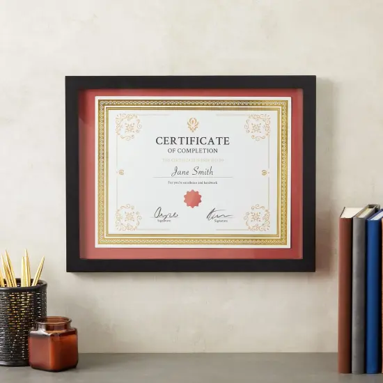 50 Sheets Gold Foil Award Certificate Paper 8.5 x 11 for Printing - Blank Cardstock for Graduation, Diploma and Achievement (White) {4}