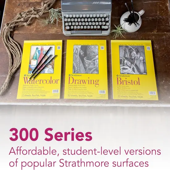 300 Series Sketch Pad, 5.5x8.5 inch, 100 Sheets, Side Wire - Artist Sketchbook for Drawing, Illustration, Art Class Students {4}