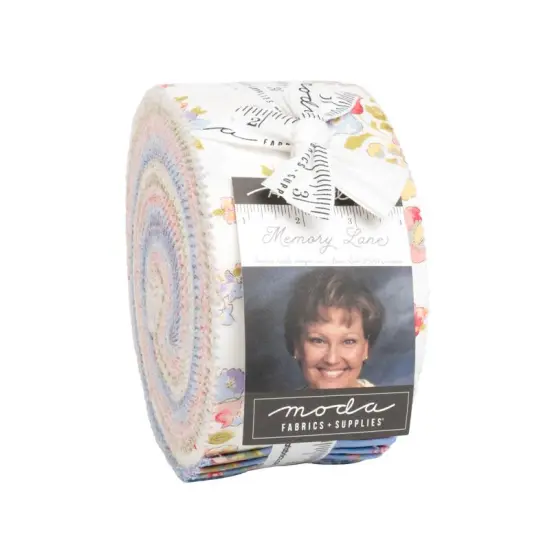 Memory Lane 2.5" Strip Roll (Jelly Roll) by Brenda Riddle Designs for Moda (18780JR) {1}