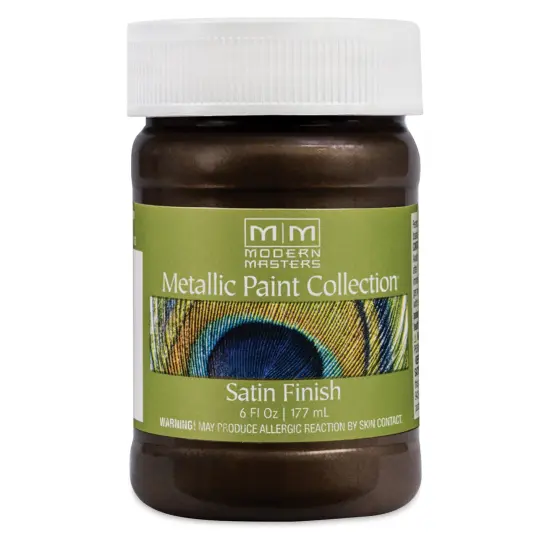 Modern Masters Metallic Paint - Ground Coffee, 177 ml jar {1}