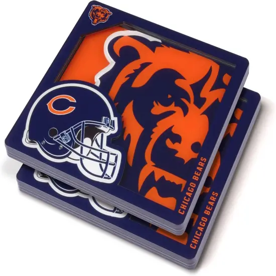 NFL 3D Logo Series Coaster {1}