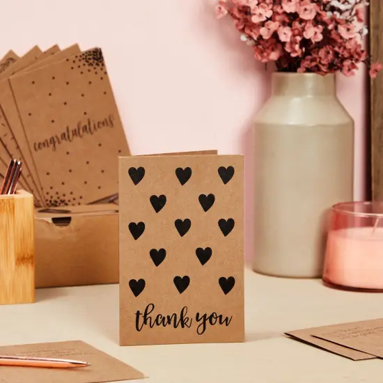 36 Pack Assorted All Occasion Cards with Envelopes in 36 Unique Designs for Birthdays, Congratulations, Sympathy, Thank You (Kraft Paper, 4x6 In) {3}