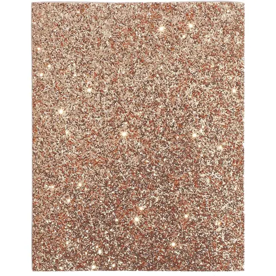 Rose Gold Glitter Cardstock Paper ( 8.5 x 11 Inches, 30 Pack) Pink {2}