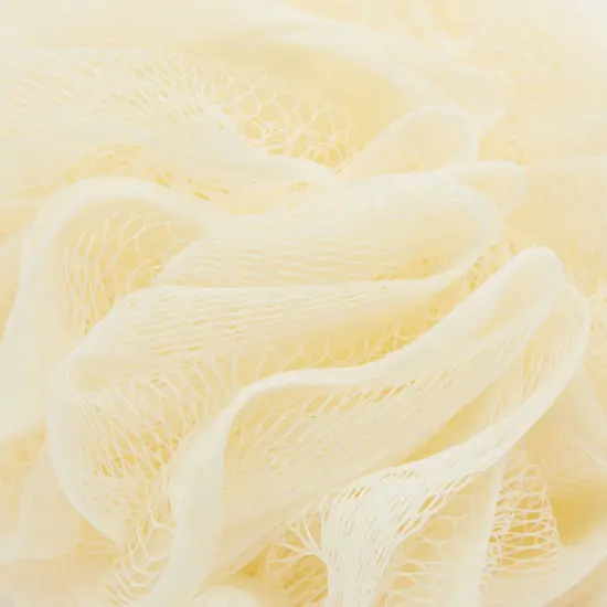 3 Pack Long Handled Loofah Back Scrubber, Exfoliating Body Sponge for Shower, Bath (18 In) Yellow {3}