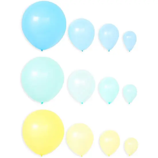 Balloon Kit for Garland Arch, Pastel Garland, Fringe Curtain for Birthdays and Baby Showers (218 Pieces) Multicolor {5}