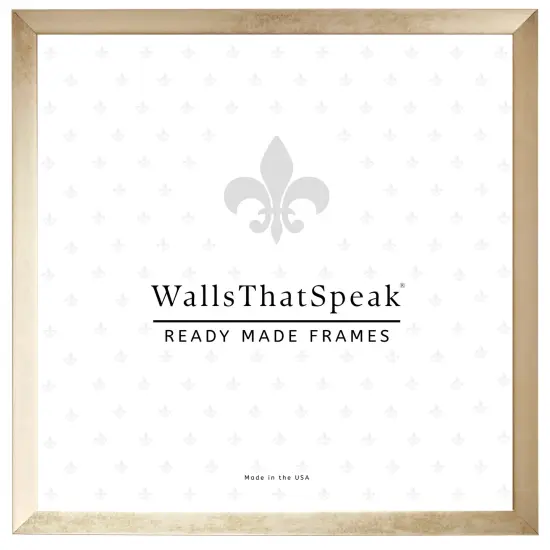 12x12Alloy 0.75Wood Moulding, Wall Display Frame for Art, Posters, or Photos by wallsthatspeak Gunmetal {4}