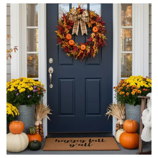 108991729 Happy Fall Yall Doormat {7}