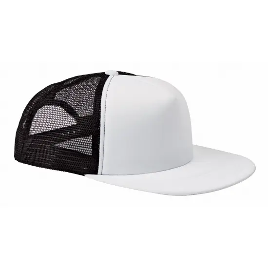 Big Accessories&reg; Foam Front Trucker Cap WHITE/ BLACK {1}