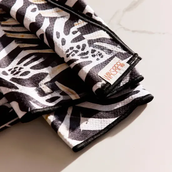 Mod Floral Tile Microfiber Kitchen Towel {3}