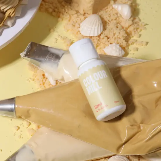 20ml Oil Based Colouring Sand Rich Vibrant Gel Colour Perfect For Buttercream Chocolate Cake Ganache {5}