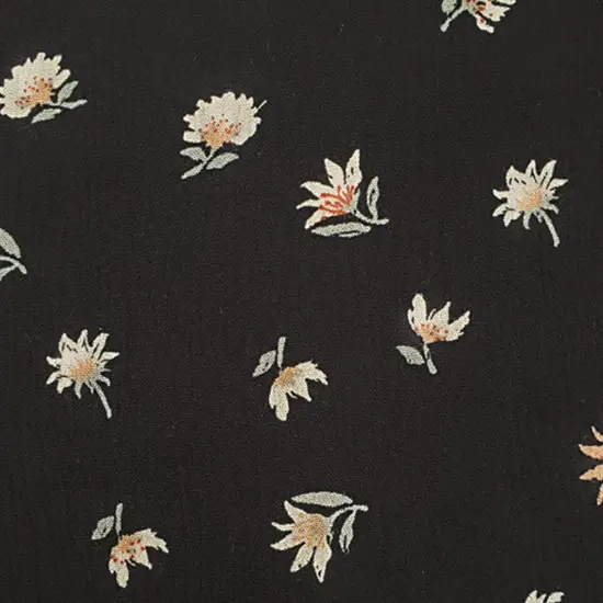 1 Yard 50/52" Black Olive Rayon Crepon Fabric 50/52" Lightweight Woven Crinkle Material for Garments & Accessories {3}