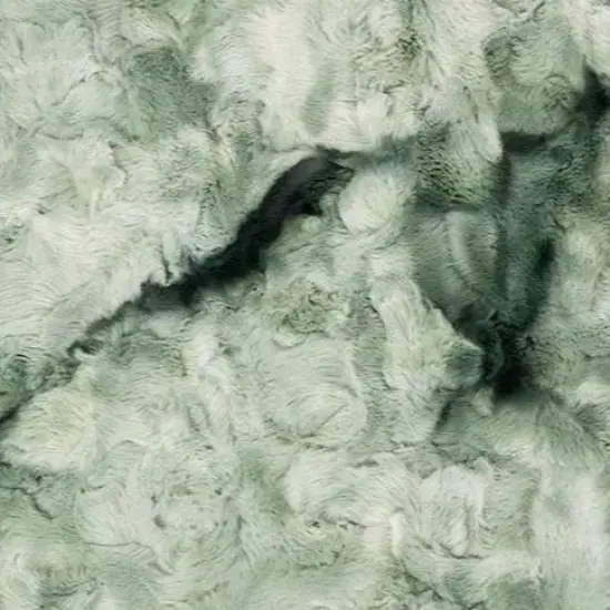 Luxe Cuddle Galaxy Basil Fabric per yard {1}