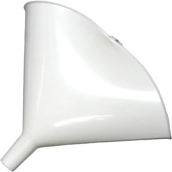Chef Craft 5" Plastic Folding Funnel - Folds for Easy Storage, Great for Liquids & Powders {1}