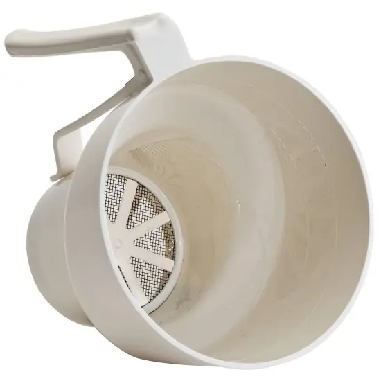 Hutzler Super Sifter, 3-Cup Simple One-Handed Sugar & Flour Sifter with Stainless Steel Screen {2}