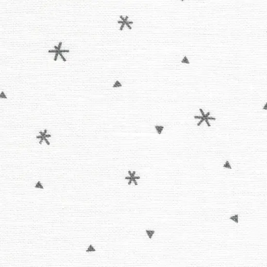 Precut Zweigart Belfast Sparkle 32 count Dark Grey Sparkle on White Linen {3}