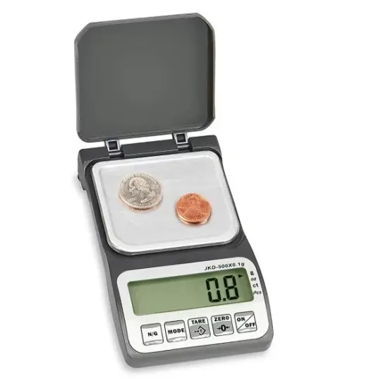Compact Pocket Scale 500 grams Capacity, Accurate to 0.1 gram {1}