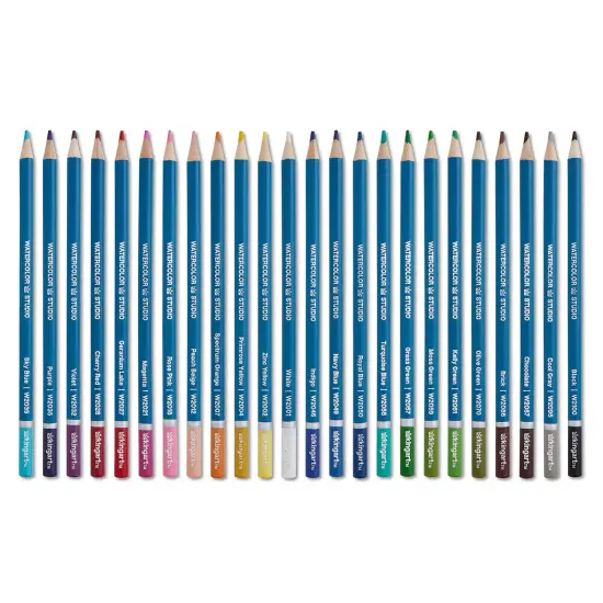 KINGART® Watercolor Pencils, 24 Colors {3}
