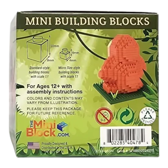 Mini Building Blocks - Orangutan {4}
