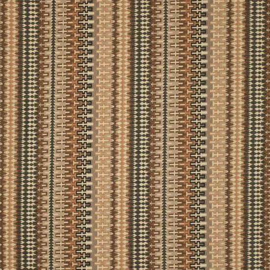 Praline - Brown AbstractGeometric Upholstery Fabric 54 Inches" {1}