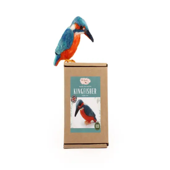 Felting Kit - Kingfisher Needle Felt Kit {4}