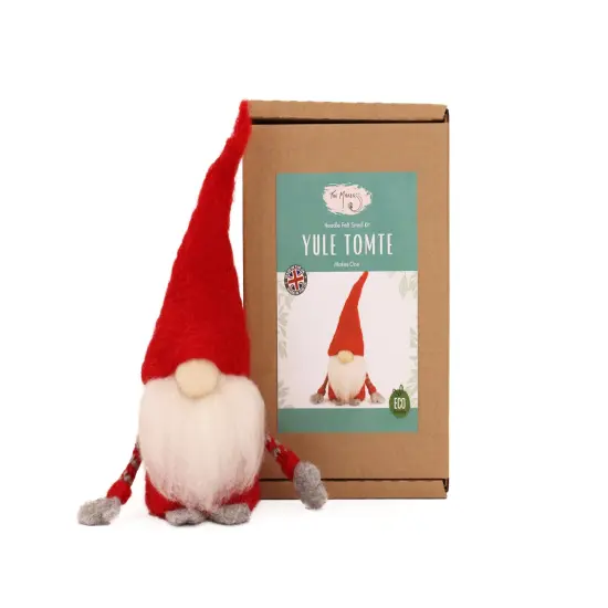 Felting Kit - Yule Tomte Needle Felt Kit {3}