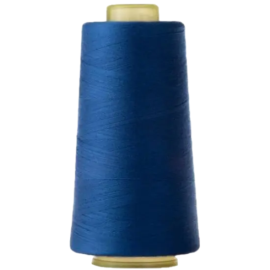 1 Pack of Royal Blue Spools Sewing Thread 6000 Yard All Purpose Overlock Cone Durable {1}