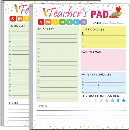 Teacher Notepad - 5.5 x 8.3 Inch {1}