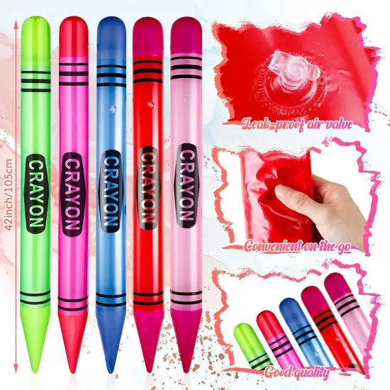 5 Pcs Back to School Decorations 43.3 Inch Tall {3}