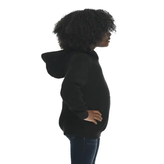 Lane Seven&reg; Youth Premium Pullover Hooded Sweatshirt BLACK {3}
