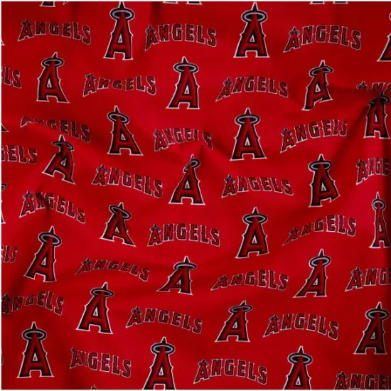 Licensed MLB Anaheim Angels 6629-B Cotton Fabric by the Yard {2}