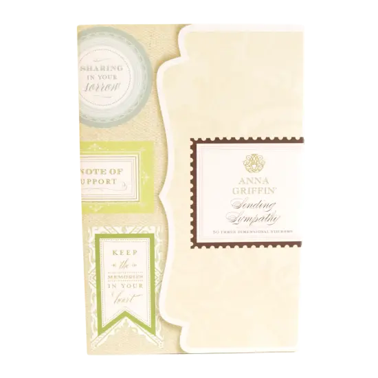 Sympathy Sentiment Stickers {1}