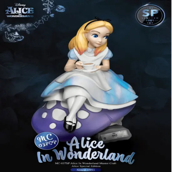 Alice In Wonderland Special Edition Master Craft Statue Table Top {4}