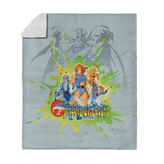 Warner Brothers Thundercats Silk Touch Sherpa Throw Blanket Give me sight {9}