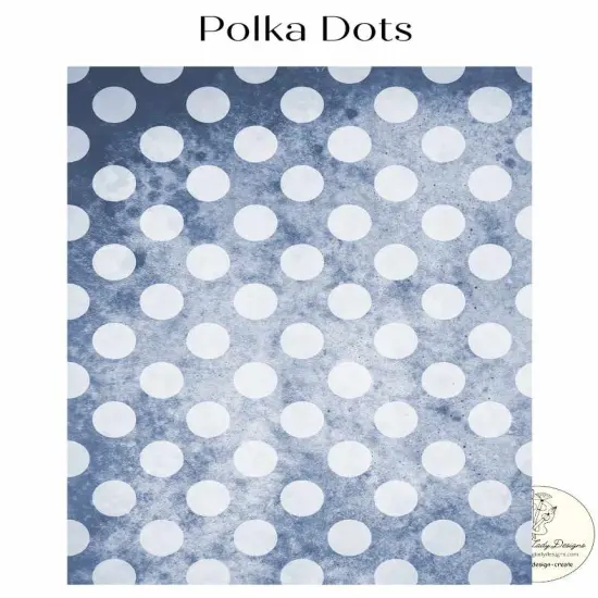 Polka Dot Decoupage Paper for Crafting and Multi Media (Medium 18x24 {1}