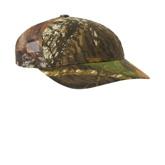 Port Authority&reg; Pro Camouflage Series Cap with Mesh Back Mossy O New Break Up {5}