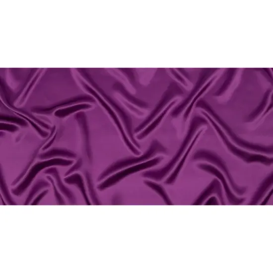 1 Yard Bright Purple Stretch Silk Charmeuse Soft Smooth Luxurious Elegant Fabric 40 inch Width {3}